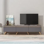 TV staliukas Kalune Design 382, 180 cm, pilkas