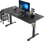 Žaidimų stalas Ultradesk Momentum, juodas