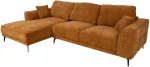 Corner sofa OLIVIA LC, ruda