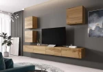 Cama Living room cabinet set VIGO 22 wotan oak/wotan oak gloss