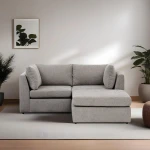 Kampinė sofa Mottona Mini Corner Sofa - Light Grey