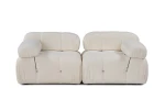 Sofa Bubble 2 Seater L1-1R, smėlio spalvos