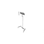 TV staliukas EDBAK | Grindinis stovas | TR5E | Vežimėliai ir stovai | 42-65 " | Maksimalus svoris (keliamoji galia) 50 kg | Juodas