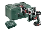 METABO. SET BW COMBO 18V 2.4.8 (BS 18 LT BL + KHA 18 LTX BL 24 Quick) 2x5,2Ah METALOC