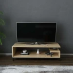 TV staliukas Kalune Design Televizoriaus stovas Reilly - Juodas, Oak