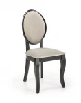 2-jų kėdžių komplektas Halmar Velo, juodas/smėlio spalvos
