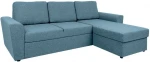 Blue Corner sofa bed INGMAR light mėlynas