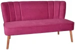 Hanah Home 2 vietų sofa Moon River - Violetinė