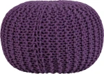 Beliani Puf 50 x 35 cm violetinė CONRAD