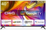 Televizorius CHiQ CHiQ L40H7G TV 40", FHD, išmanusis, Google TV, dbx-tv, Dolby Audio, be rėmelių