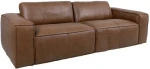 Sofa BURTON 3-seater, ruda leather