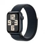 Išmanusis laikrodis Apple Watch SE GPS, 40 mm, Vidurnakčio spalvos aliuminio korpusas su vidurnakčio spalvos sportiniu dirželiu