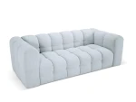 Sofa Micadoni Mellow, 220x106x75 cm, mėlyna