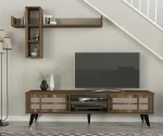 TV staliukas Kalune Design Televizoriaus spintelė Logan - Walnut