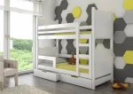 Vaikiška lova ADRK Furniture Maraba, balta
