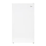 Midea Šaldytuvas | MDRD142FGE01 | Energy efficiency class E | Free standing | Larder | Height 86 cm | Šaldytuvas net capacity 93 L | 41 dB | Baltas