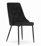 3-ių kėdžių komplektas Imola, juodas