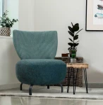 Fotelis Kalune Design Sparnuotoji kėdė Loly - Turquoise