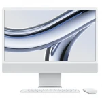 Stacionarus kompiuteris iMac 24 colių 4,5K tinklainė, Apple M3 8C CPU, 10C GPU/8GB/512GB SSD/Silver/INT