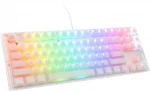 Ducky One 3 Aura Baltas TKL Klaviatūra žaidimams, RGB LED - Kailh Jellyfish Y (US)