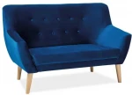 Signal Meble SOFA NORDIC 2 VELVET KOLOR GRANAT TAPICERKA BLUVEL 86 / BUK