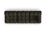 Modulinė sofa Micadoni Bellis, 282x94x64 cm, žalia