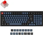 Keychron K4 Pro QMK/VIA Wireless - US išdėstymas - Gateron K Pro Raudona Switches (K4P-H1) Belaidė Žaidimų Klaviatūra