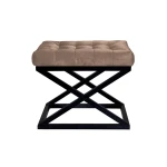 Pouffe Capraz - Black, Brown v2