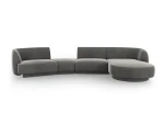 Modulinė sofa Micadoni Miley, pilka