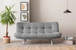 3 vietų sofa-lova Misa Small Sofabed - Light Grey