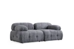 Sofa Petite 2, pilka