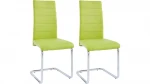2-jų kėdžių komplektas Amber, žalias