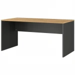 Stacionarus rašomasis stalas Actona,173x80x75cm, juoda/ruda