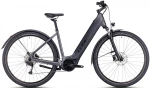 Elektrinis dviratis Cube Nuride Hybrid Performance 500 Allroad Easy Entry graphite'n'juodas 2023-54 cm / M (Dydis: 54 cm / M)