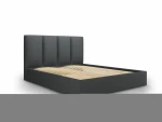 Lova Mazzini Beds Juniper 5, 180x200cm, tamsiai pilka