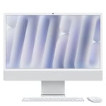 iMac 24” 4.5K Retina Nano-texture Glass, Apple M4 10C CPU, 10C GPU/16GB/256GB SSD/Silver/SWE MD3H4KS/A