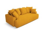 Sofa-lova Micadoni Bette, 241x104x93 cm, geltona