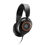 Ausinės žaidimams su mikrofonu SteelSeries Arctis Nova 3 Over-Ear, Juodos spalvos