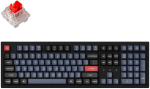 Keychron K10 Pro QMK/VIA Wireless RGB - US išdėstymas - Hot-Swappable K Pro Raudona (K10P-H1) Belaidė Žaidimų Klaviatūra