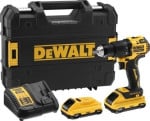 Akumuliatorinis smūginis suktuvas - gręžtuvas Dewalt DCD709L2T-QW