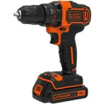 Akumuliatorinis gręžtuvas-suktuvas Black&Decker BDCDD186K-XK