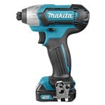 Makita Akumuliatorinis smūginis suktuvas TD110DSAE 10,8V 2.0 Ah. 110 Nm, 1/4" hex