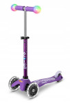 Micro Mini Deluxe Magic Violetinė LED scooter