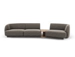 Modulinė sofa Micadoni Miley, ruda