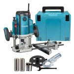 Makita RP2303FC07 Vertikali freza 2100 W 6, 8, 12 mm, 9000-23000 min-1, 6,2kg, MAKPACK