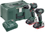 Akumuliatorinių suktuvų/gręžtuvų rinkinys Metabo Combo 18V