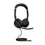 Ausinės Jabra Evolve2 50 USB-C, UC, Stereo, juodos spalvos