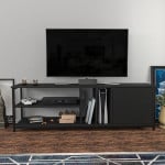 TV stalas Oneida - Black, Anthracite