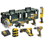 DCK623P3 DeWALT 6 įrankių rinkinys (3x5.0 Ah)