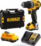 Akumuliatorinis suktuvas-gręžtuvas Dewalt DCD701D2-QW 12V 2x2.0Ah